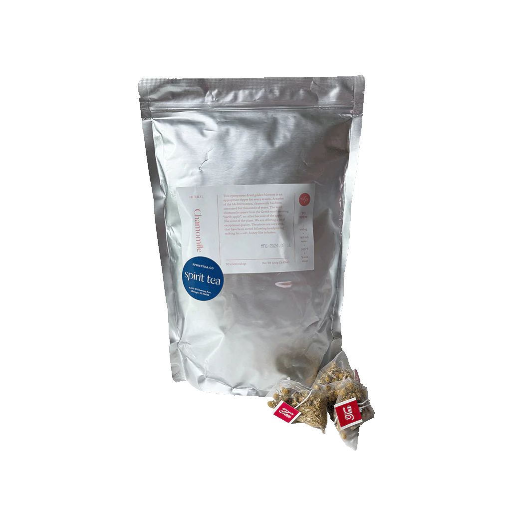 Spirit Tea: Chamomile 50 Count Unwrapped Teabags