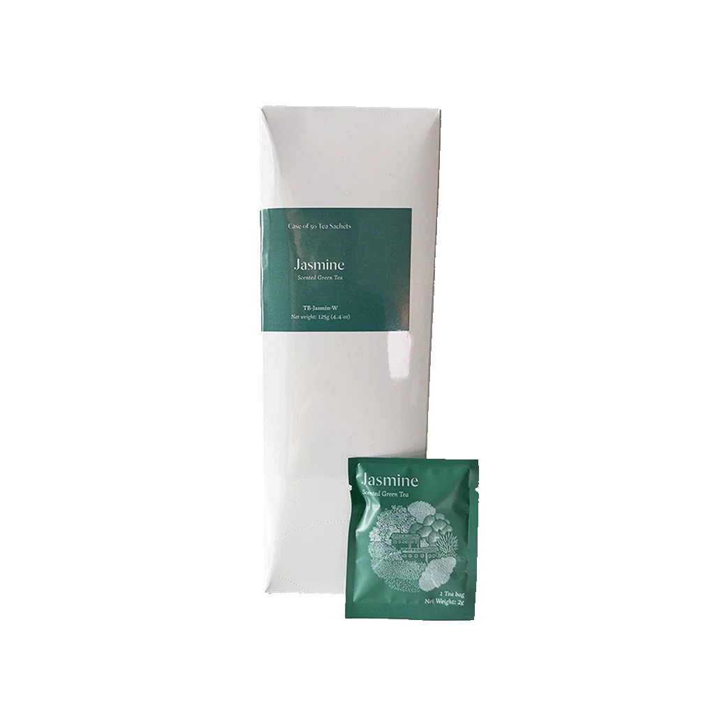 Spirit Tea: Jasmine 50 Count Overwrap Teabags